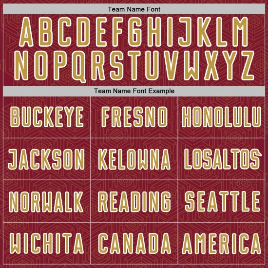 Jersey Custom Uniform Crimson Gold-White Soccer Sublimation Old Sports Geometric Shape Jersey Custom Uniform Crimson Gold-White Soccer Sublimation Old Sports Geometric Shape