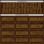 Geometric Jersey Old Custom Sports Gold Uniform Soccer Brown Shape Sublimation