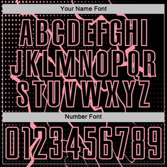 Sublimation Lightning Pink Jersey Medium Sports Uniform Custom Soccer Black Sublimation Lightning Pink Jersey Medium Sports Uniform Custom Soccer Black