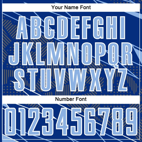 Blue-White Royal Uniform Sports Jersey Light Custom Lines Sublimation Soccer Blue-White Royal Uniform Sports Jersey Light Custom Lines Sublimation Soccer