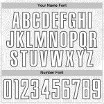 Custom White Steel Uniform Shape Geometric Sublimation Gray Jersey Sports Soccer Custom White Steel Uniform Shape Geometric Sublimation Gray Jersey Sports Soccer