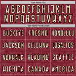 Shape Sublimation Geometric Custom Soccer Sports Uniform Cream-Black Jersey Crimson Shape Sublimation Geometric Custom Soccer Sports Uniform Cream-Black Jersey Crimson